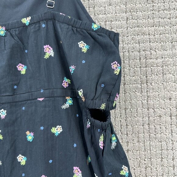 So Good For Life Dress Womens 18 Plus Multicolor Floral Sleeveless Cut Out NWT - Picture 9 of 13